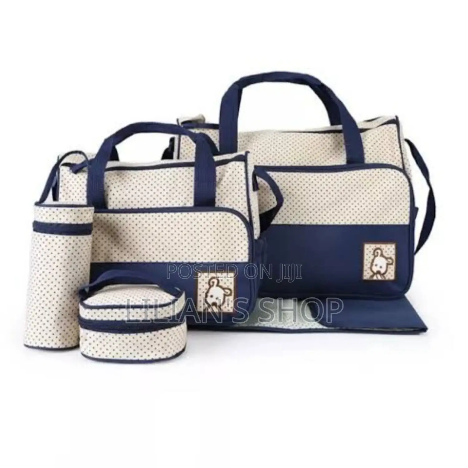 Mummy/Baby Diaper Bag -5pcs