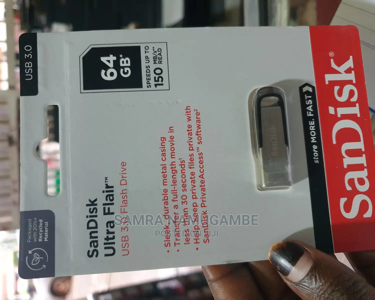 64GB Metallic Flash