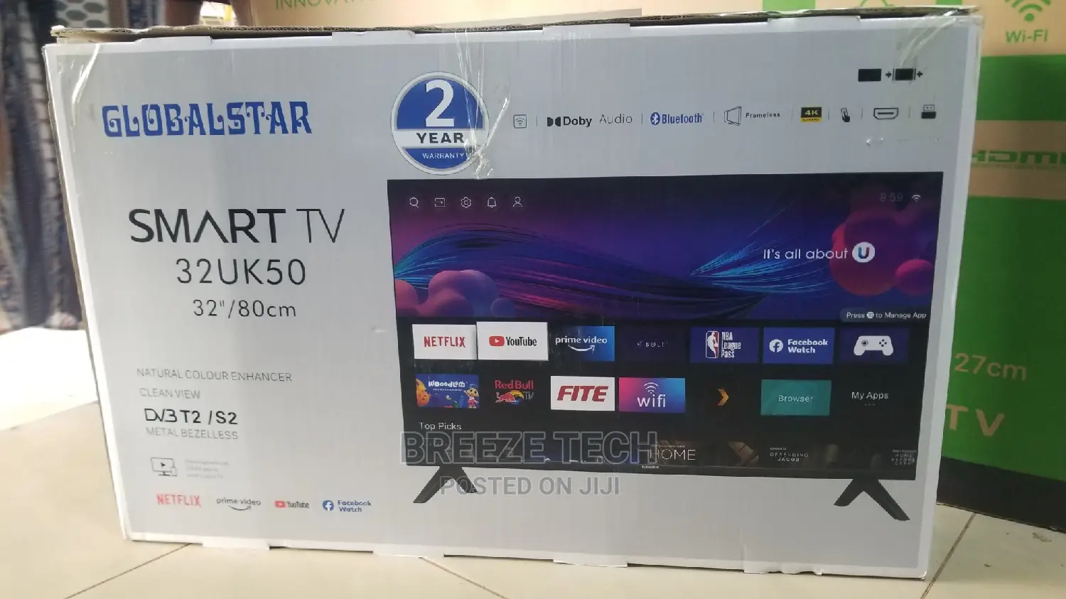 32" Tv Globalstar Smart