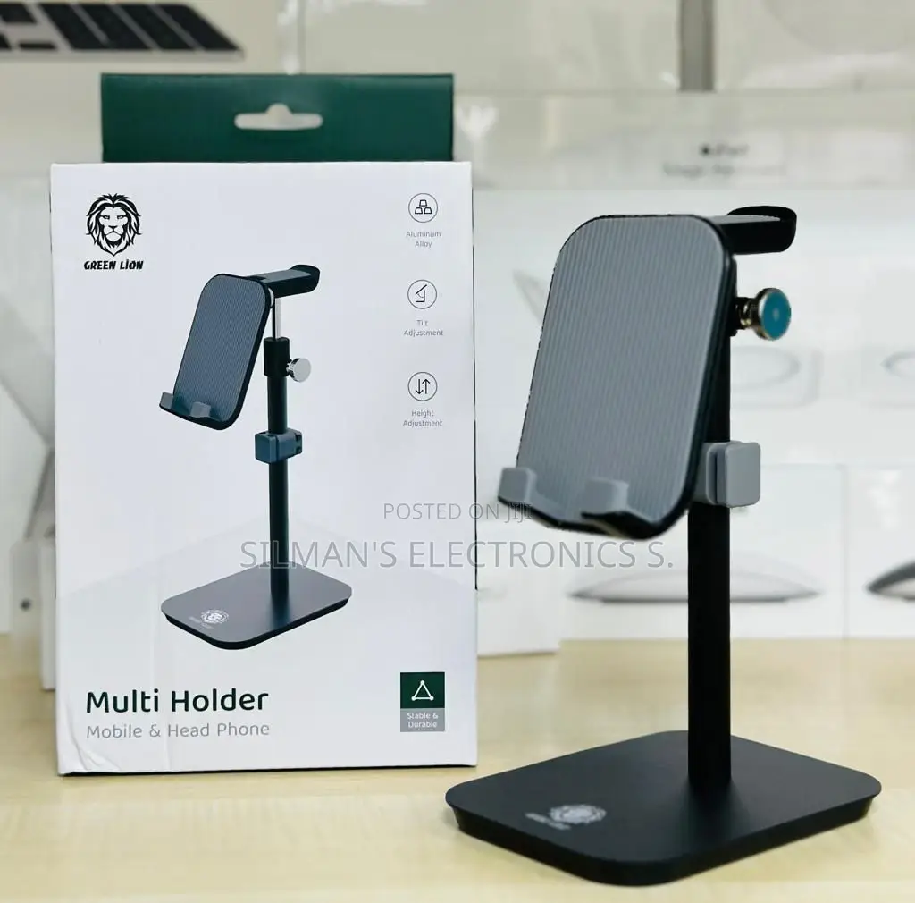 Green Lion Multi Holder for Both Phone and Headphones