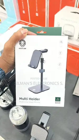 Green Lion Multi Holder for Both Phone and Headphones