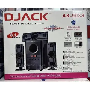 Photo - Djack Dj-903s AC DC Home Theatre With FM Radio – Black