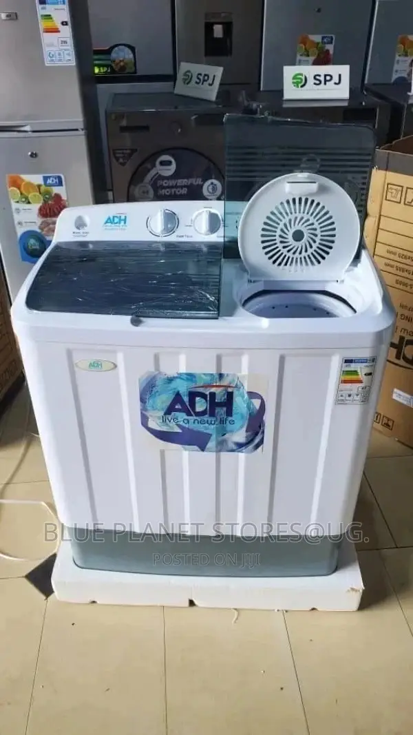 ADH 8kgs Manual Twin Tub Washing Machines \\ Wash and Dry.