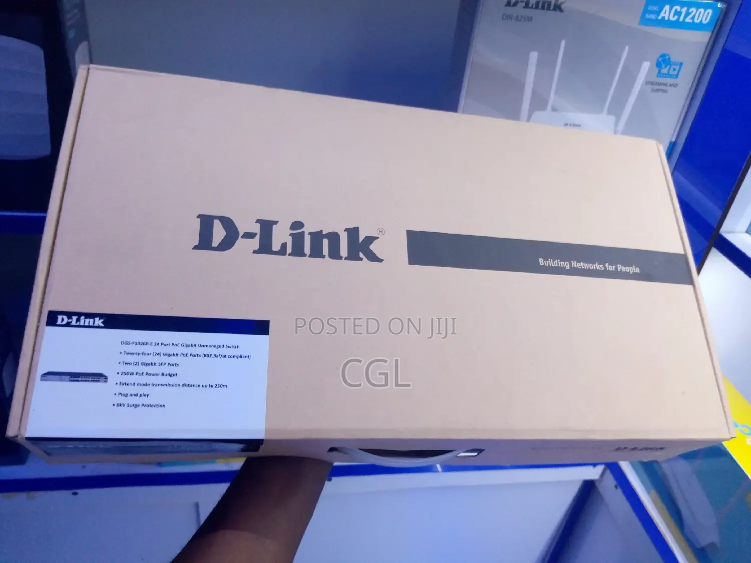 Dlink 24 Port Poe Unmanaged Gigabit Switch