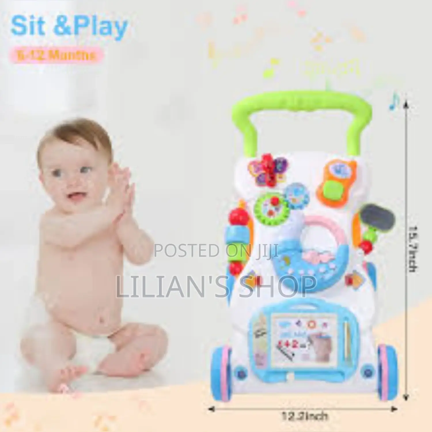 Multifunction Children Music Walker