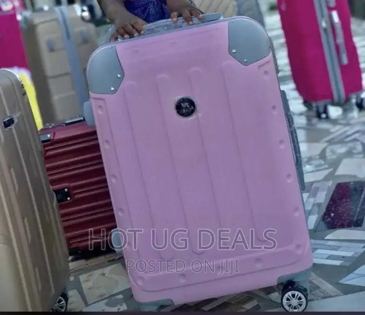 4 Wheels Medium Size Waterproof Travel Suitcase - Purple