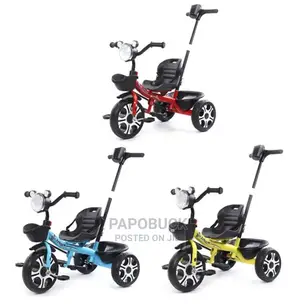 Kids Tricycle With Push Handle