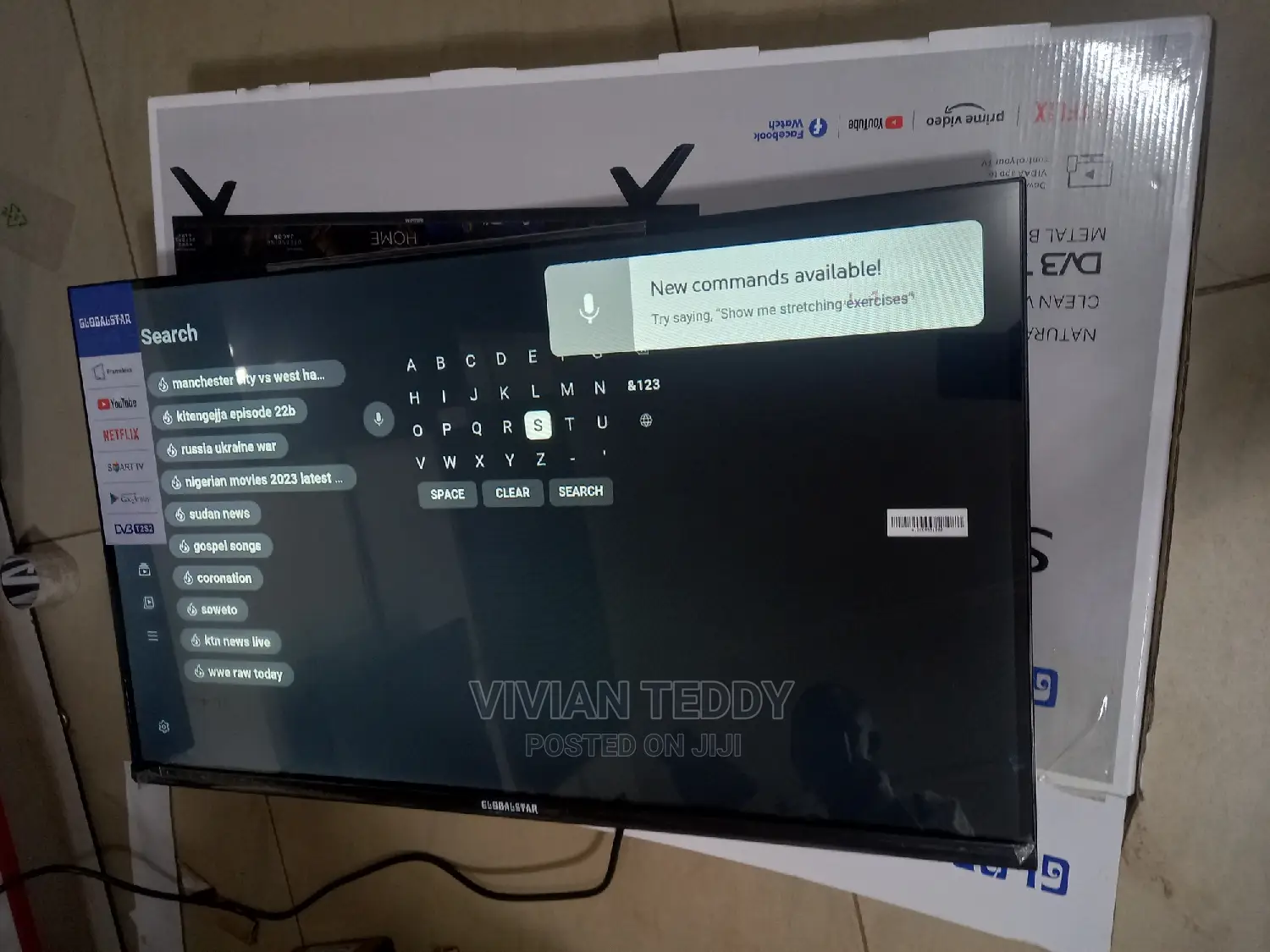 32" Led Globalstar TV Smart
