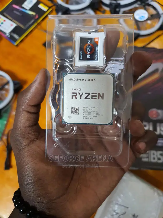 Core processor amd ryzen 5 5600x top box