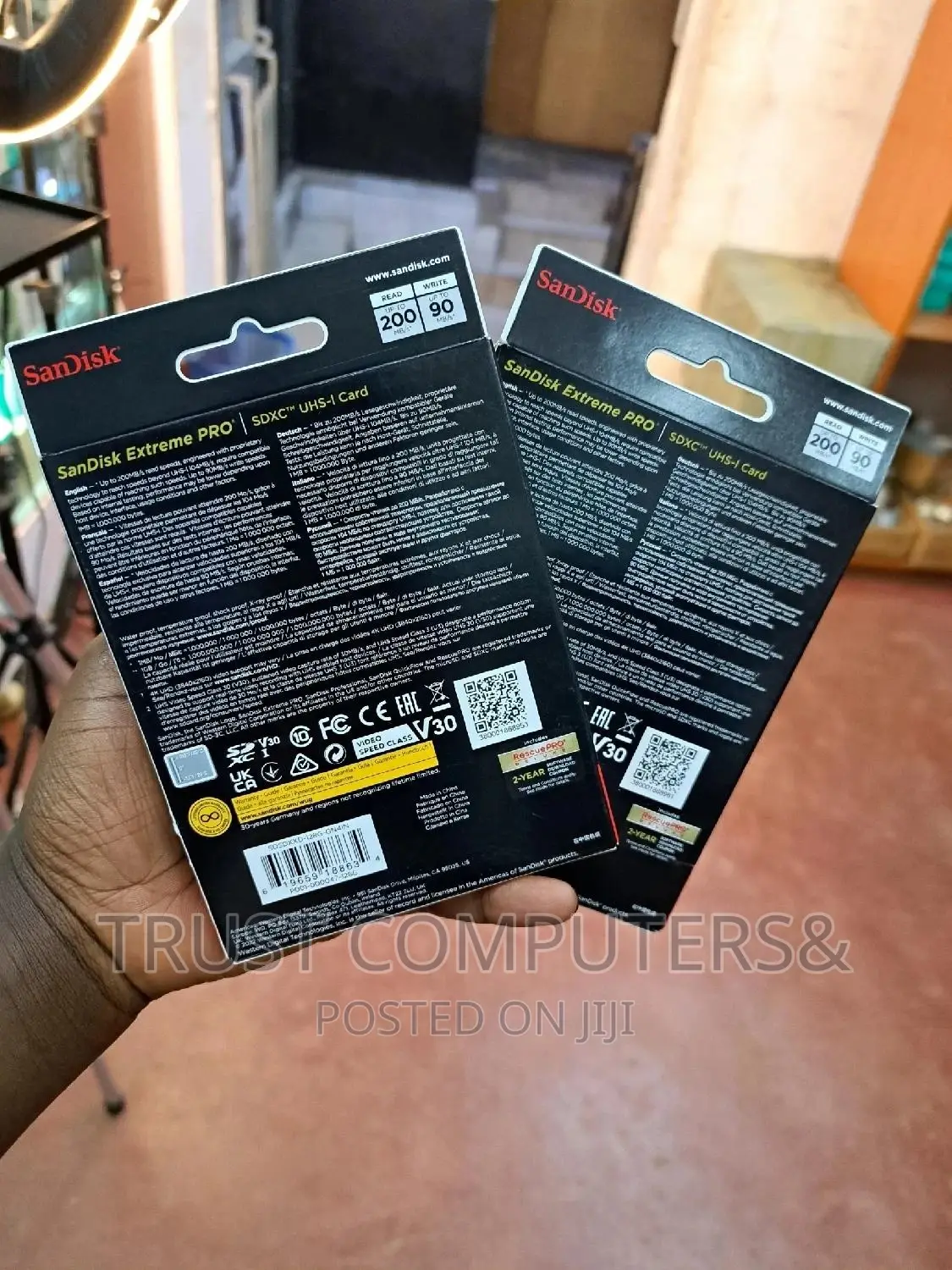 128gb Sd Card Extreme Pro 200mbps Sandisk