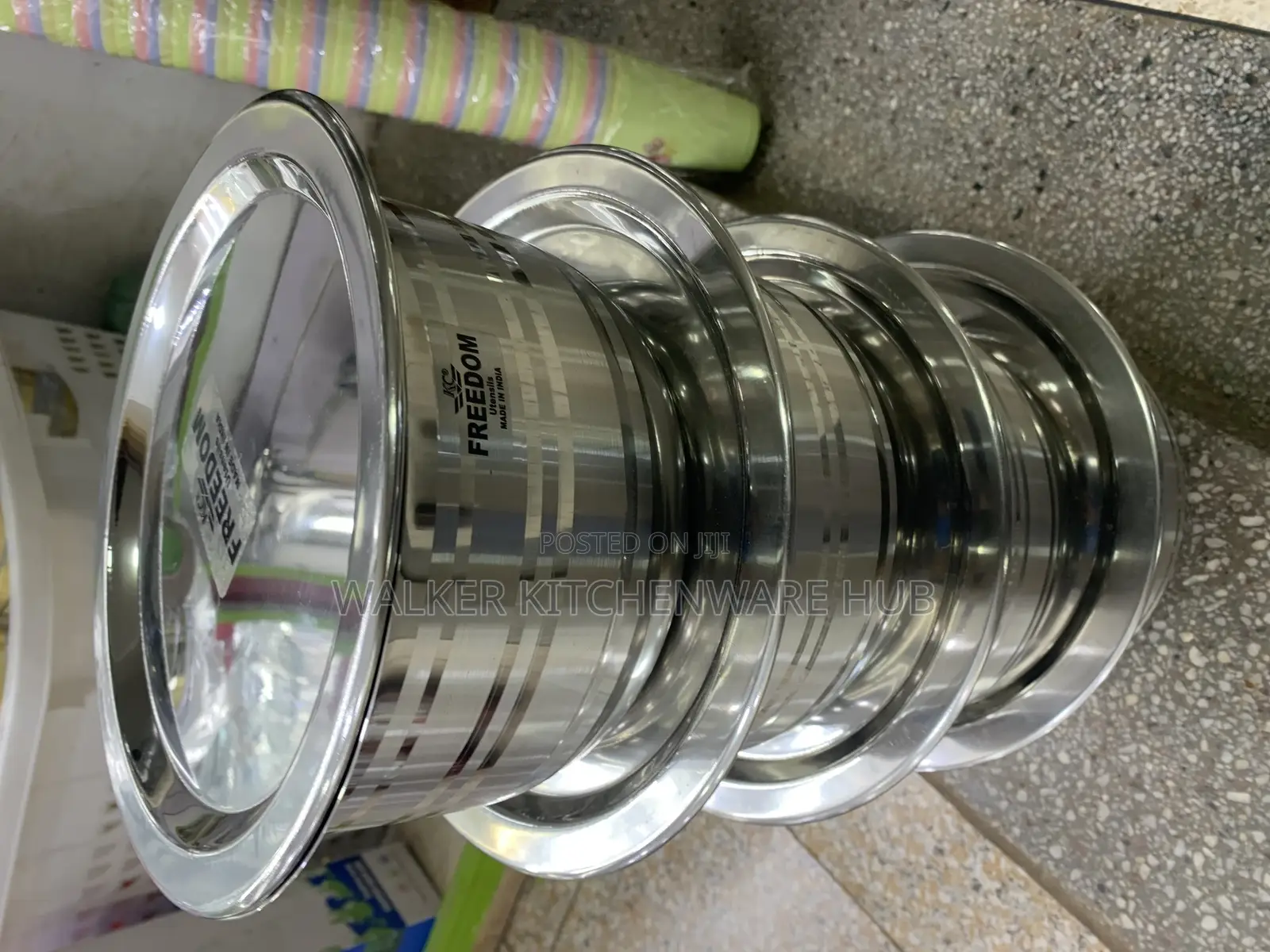 Freedom Stainless Steel 4pc Set Saucepans With Covers