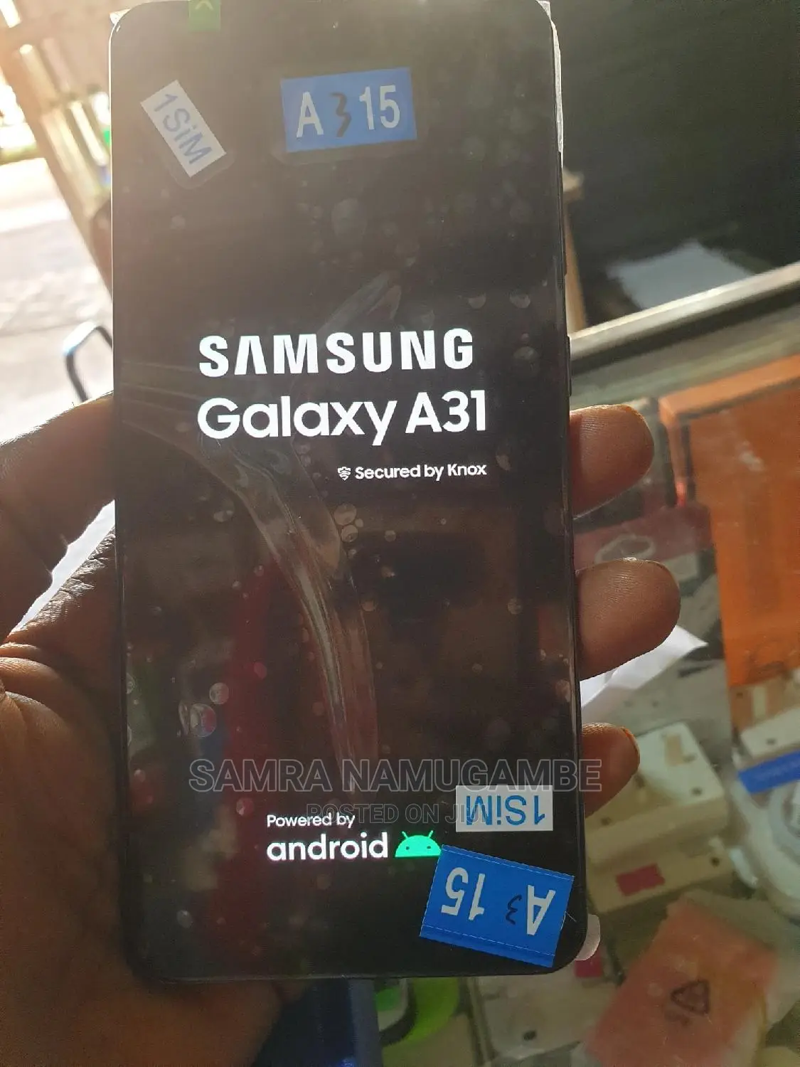 Samsung Galaxy A31 64 GB Black