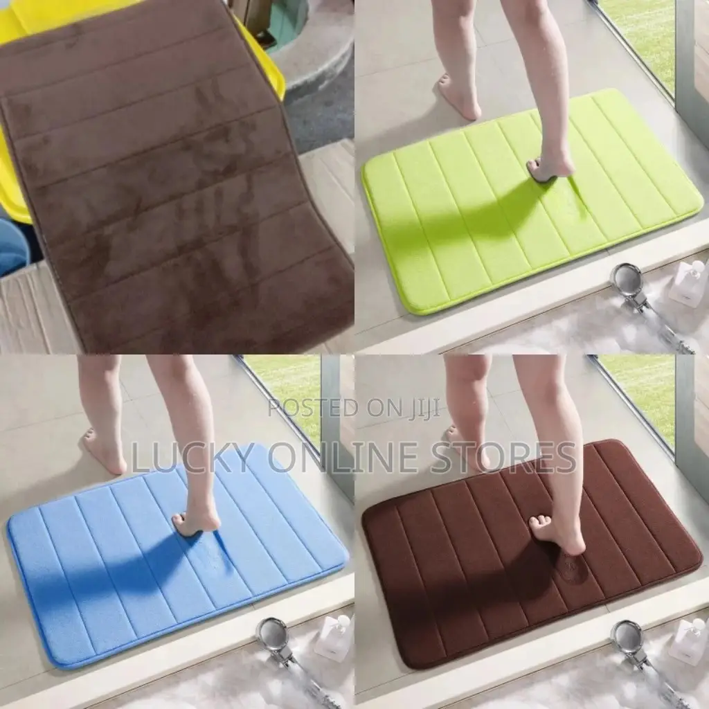 Soft Bathroom and Door Mat