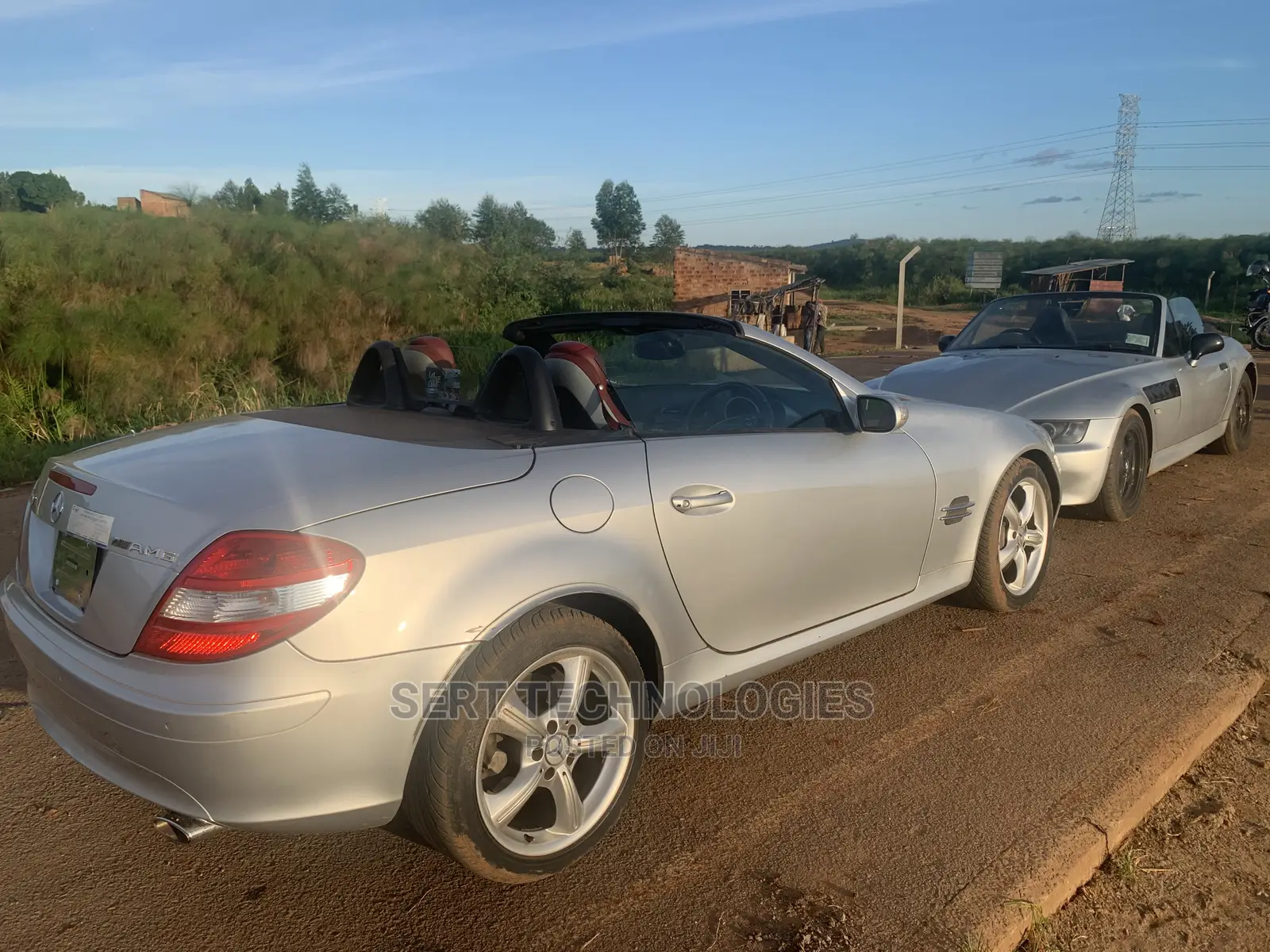 Convertible Open Roof Mercedes BMW for Bridal Parties Hire