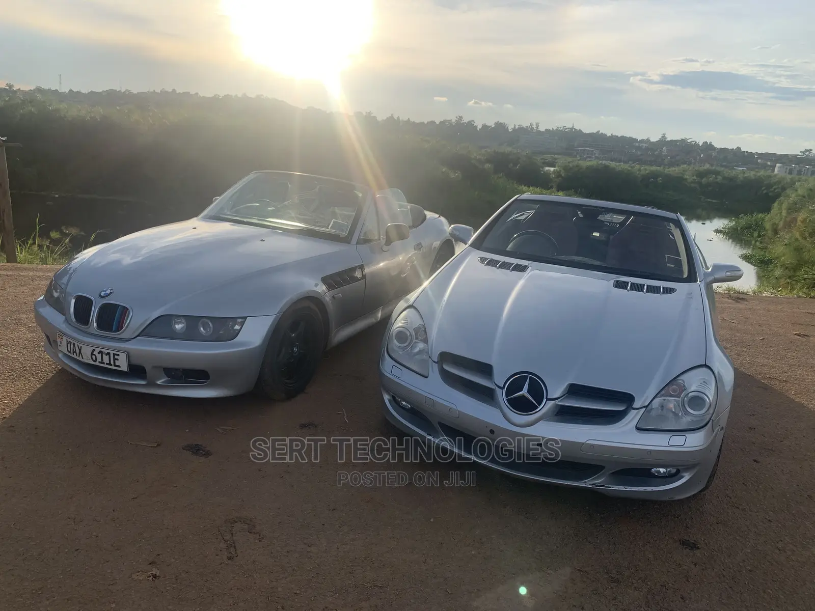 Convertible Open Roof Mercedes BMW for Bridal Parties Hire