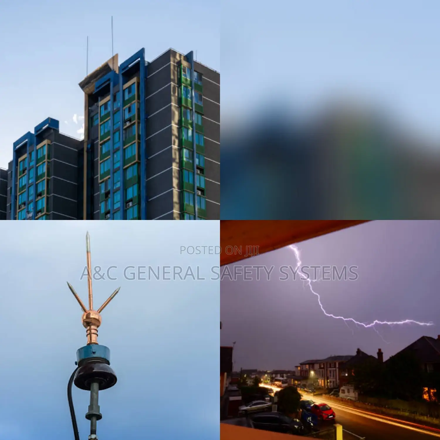 Thunder Arrester Lightning Installation System Your Safety