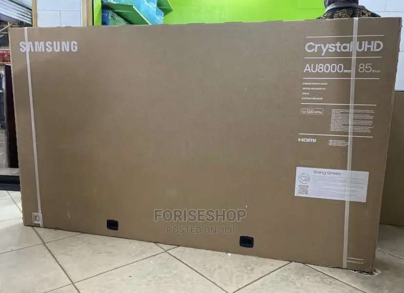 New Samsung 85 Inches Smart Crystal Ultra Hd Tv