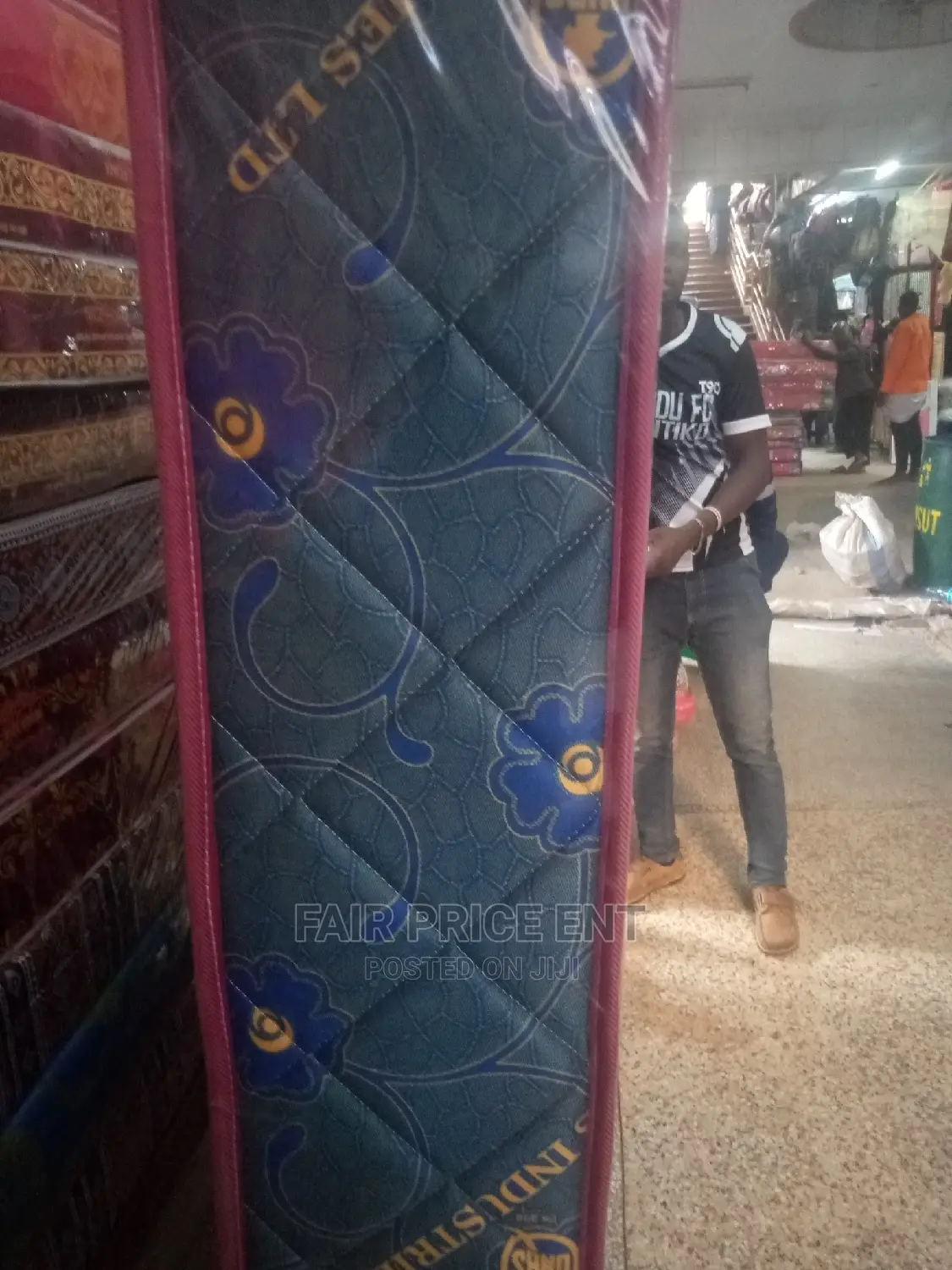 Premium High Density Royal Foam.5x6x8inches.( Blue)