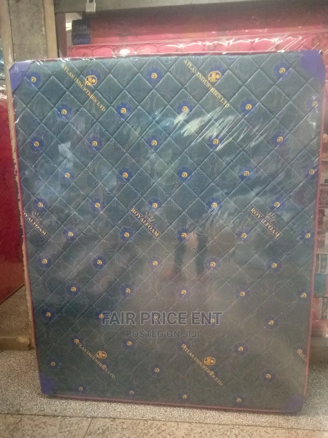 Premium High Density Royal Foam.5x6x8inches.( Blue)