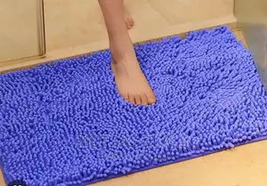 Shaggy Door Mat - Purple