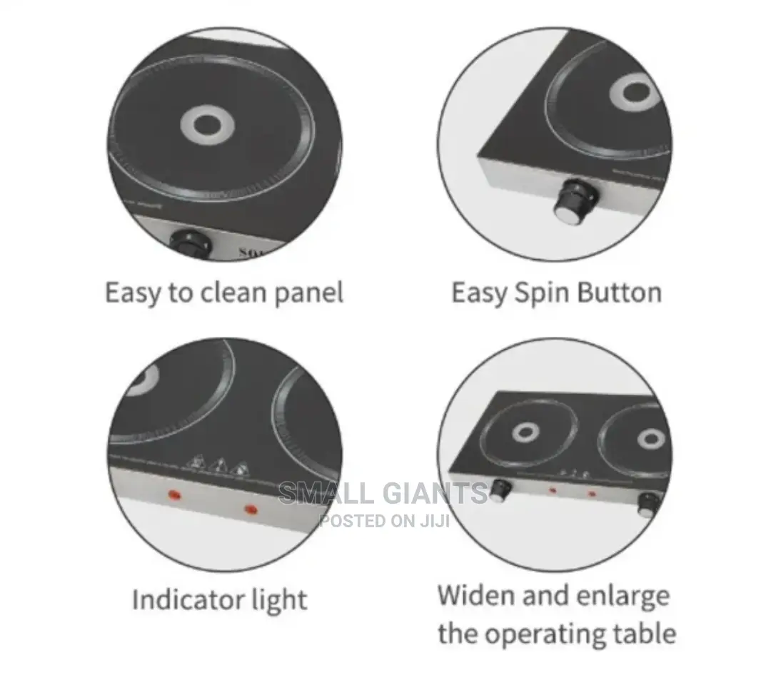 Sokany Induction Infrared Electric Cooker 2 Burner Cooker
