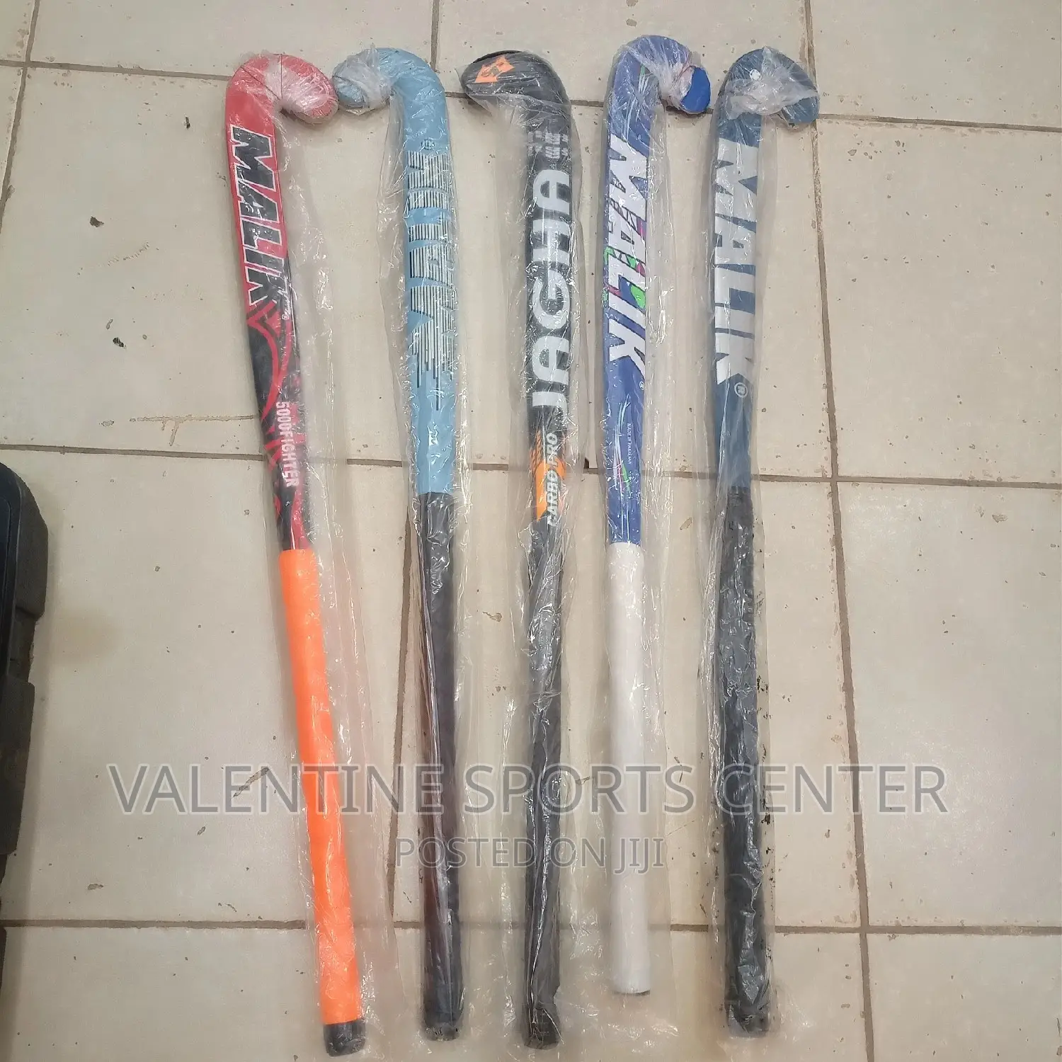 Hockey Sticks Original Materials All Different Colours