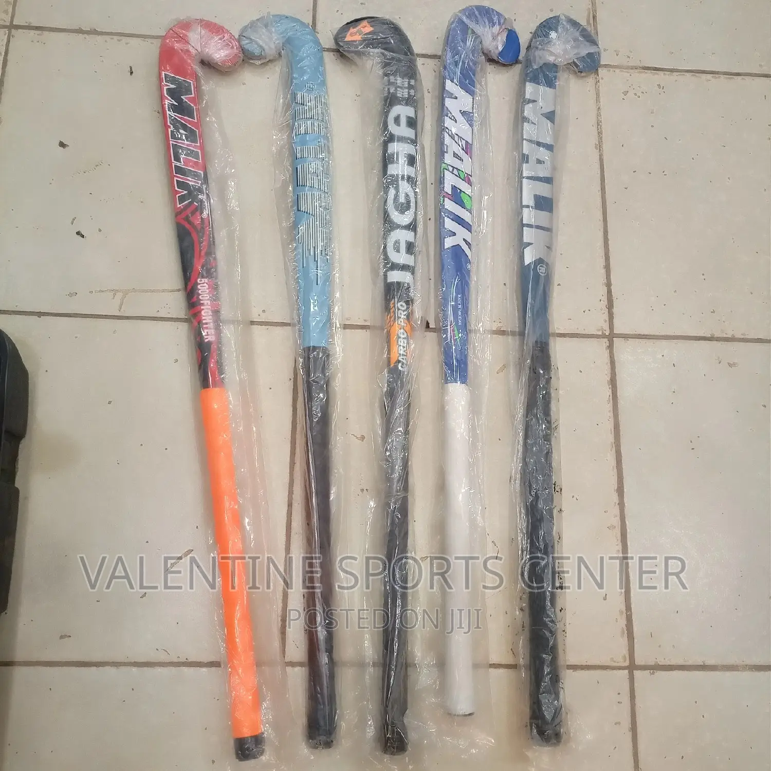 Hockey Sticks Original Materials All Different Colours