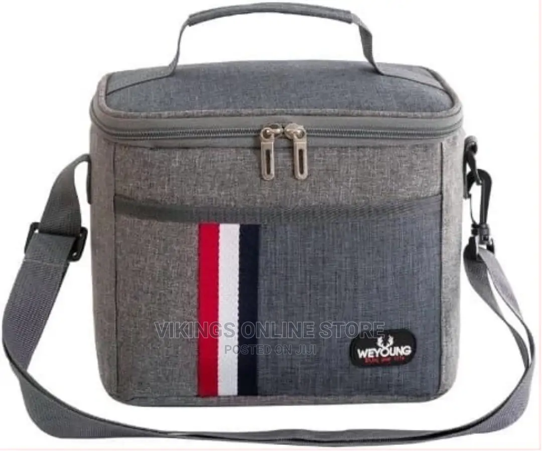 Compact Insulated Lunch Bag for Food Flask Containers