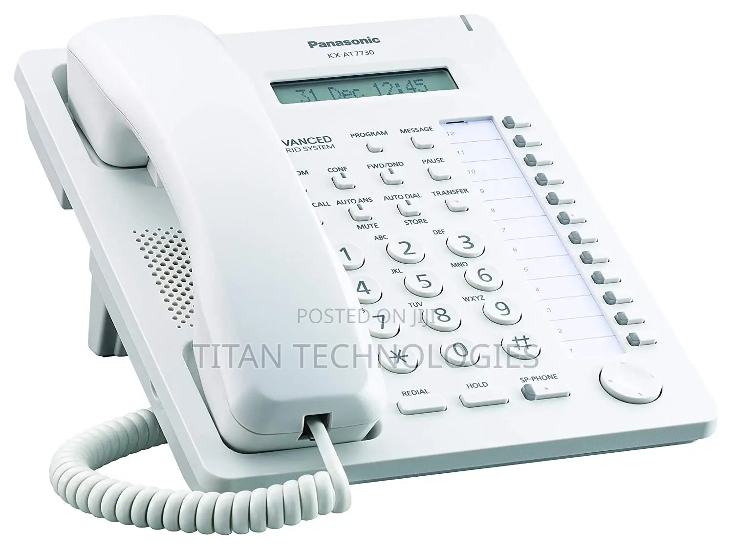 Panasonic Kx-at7730 Programming Console