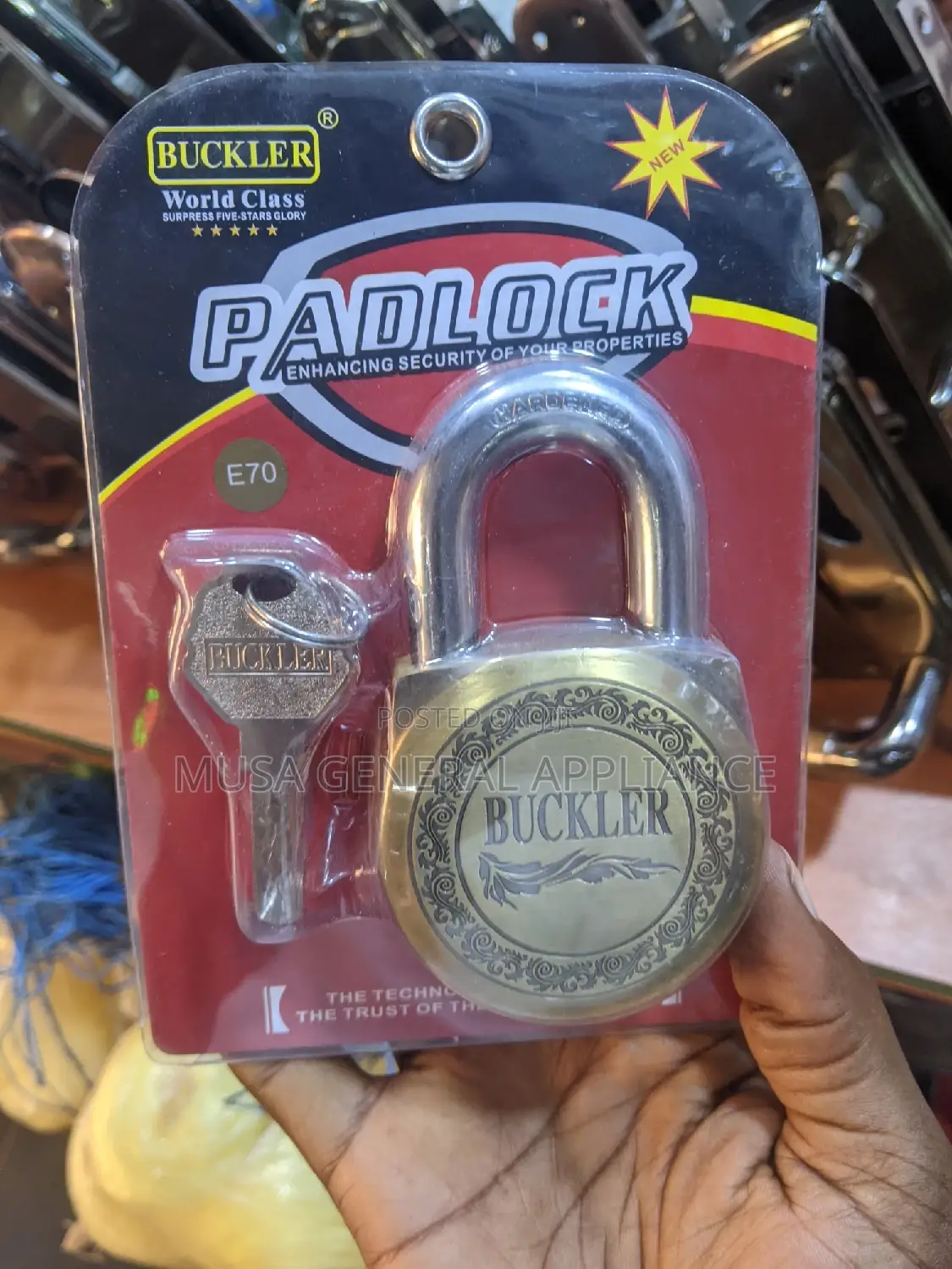 Buckler Padlock