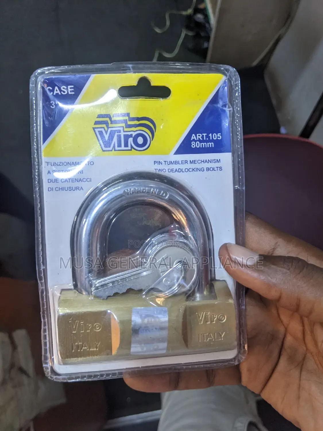 Viro 80mm Padlock