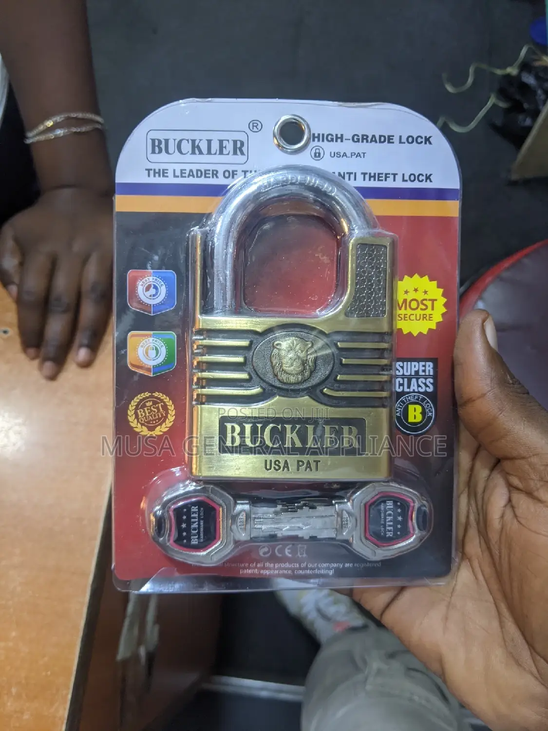 Buckler Usa Pat Padlock