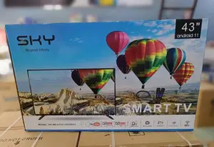 Photo - Sky 43” Android 11 Smart Digital Satelite TV – Black