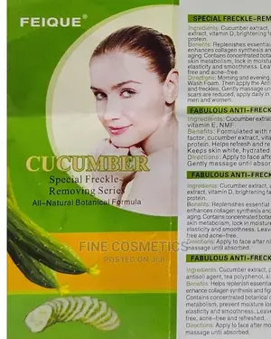 FEIQUE Antiaging, Anti Wrinkle Whitening Cucumber Cream Set