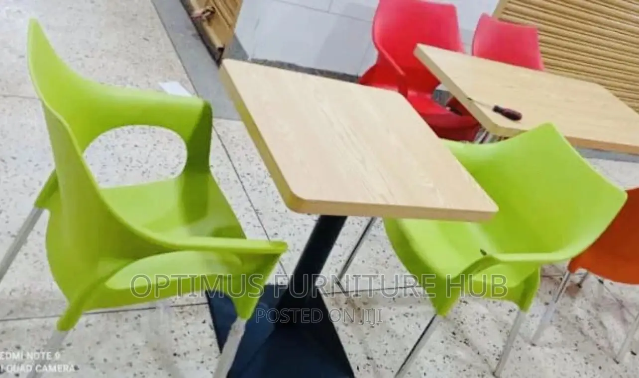 Square Table and Two Chairs