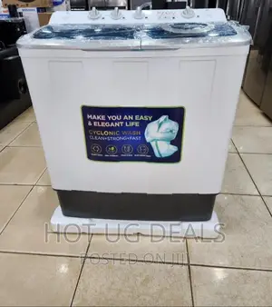 9.5kg Twin Tub Electric Washing Machine- White