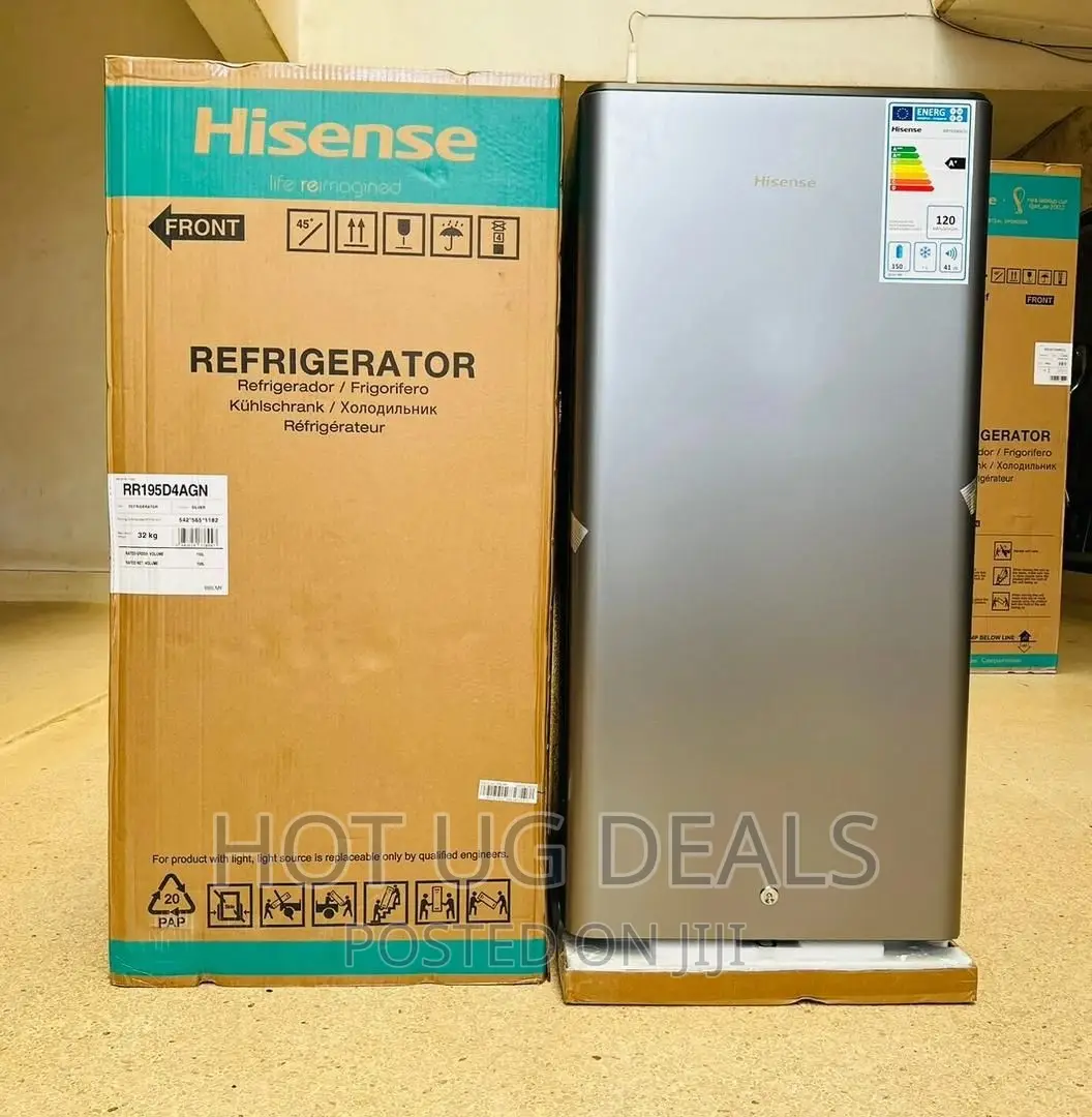 195l Single Door Refrigerator, Silver - 195l Fridge