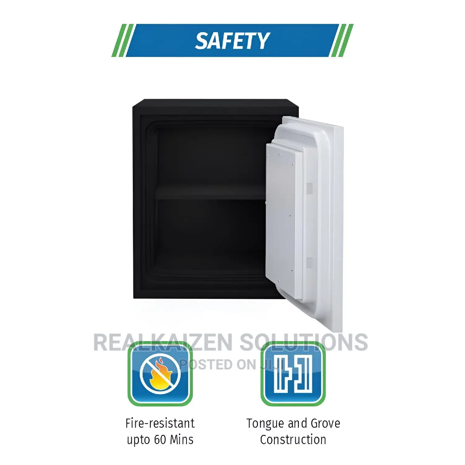 GODREJ Safire 20L Fire Resistant 2 Key Lock Safe Box 40kg