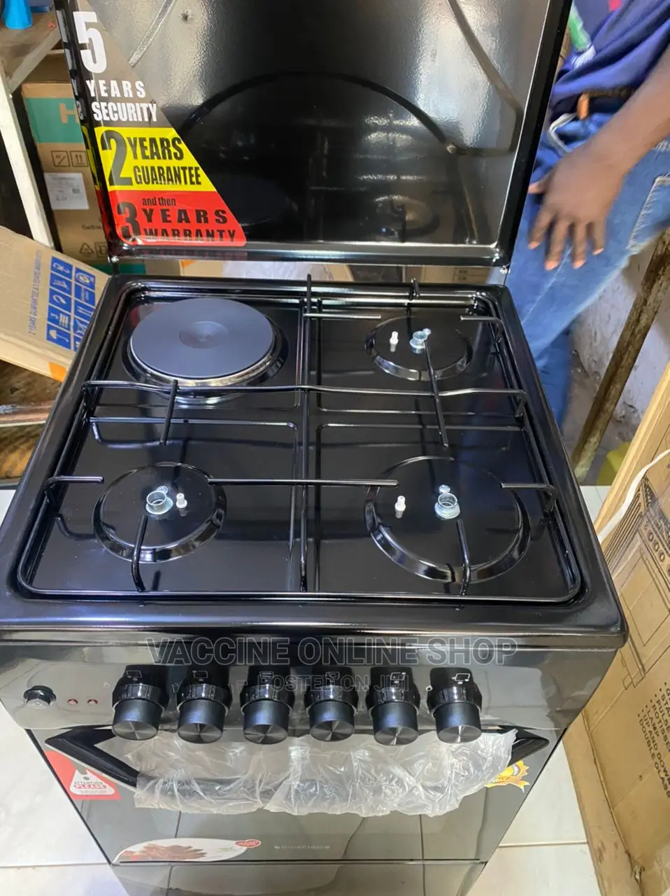 Blue Flame Cooker 3gas+1power