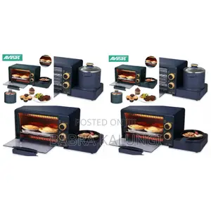 Electric Breakfast Maker Boiler Frying Pan Oven