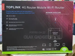 Toplink 4G Mobile Unlocked Rechargeable Router