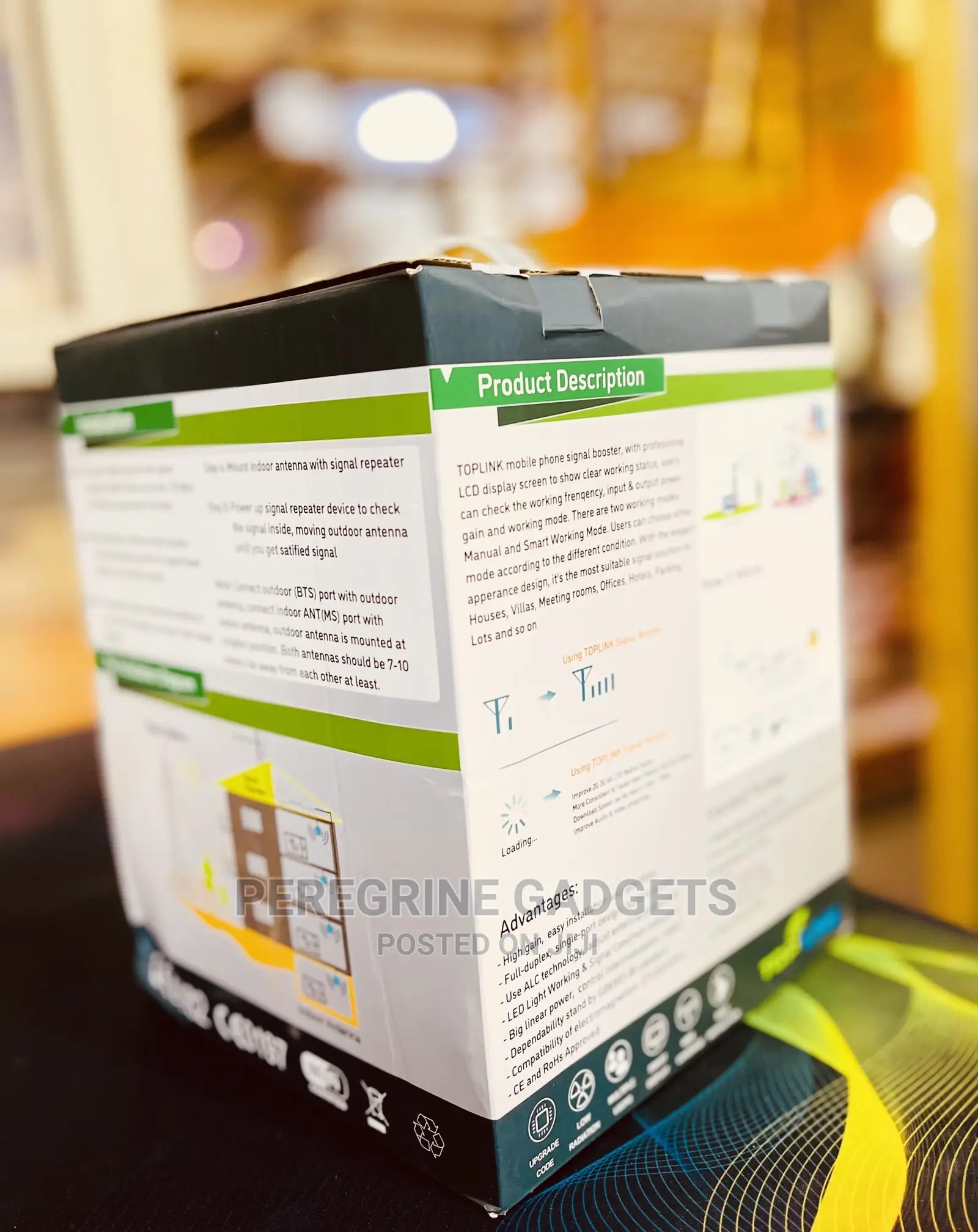Toplink Mobile Signal Booster for Office and Home