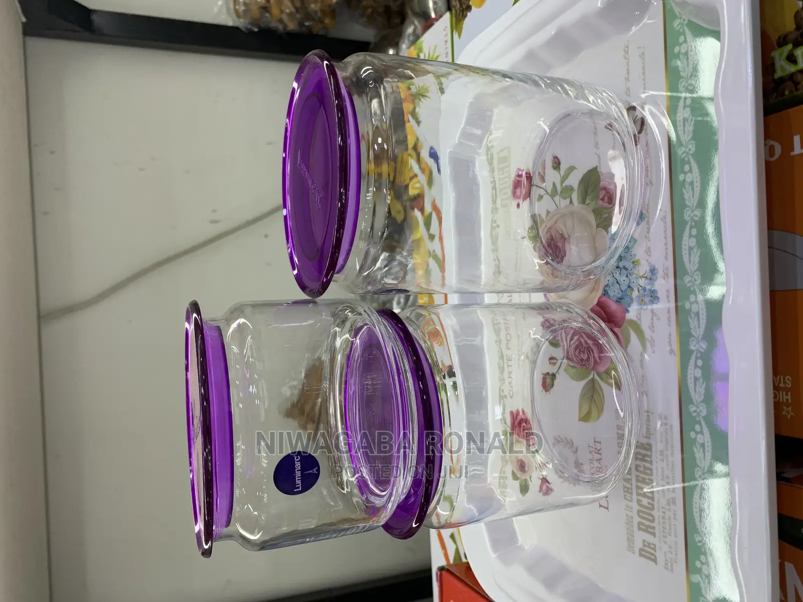 Luminarc 3 Set Sugar Bowls