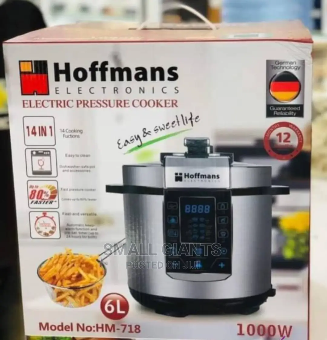 Hoffmans 14 in 1 Electric Pressure Cooker 6L, HM718 in Central