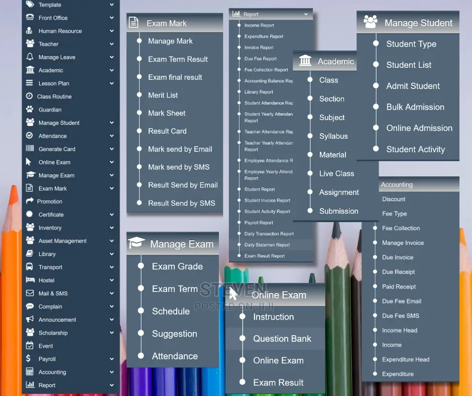 School Management System With Free Website