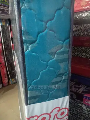 Premium High Density Mattress.Eurofoam.5x6x12inches.( Blue)