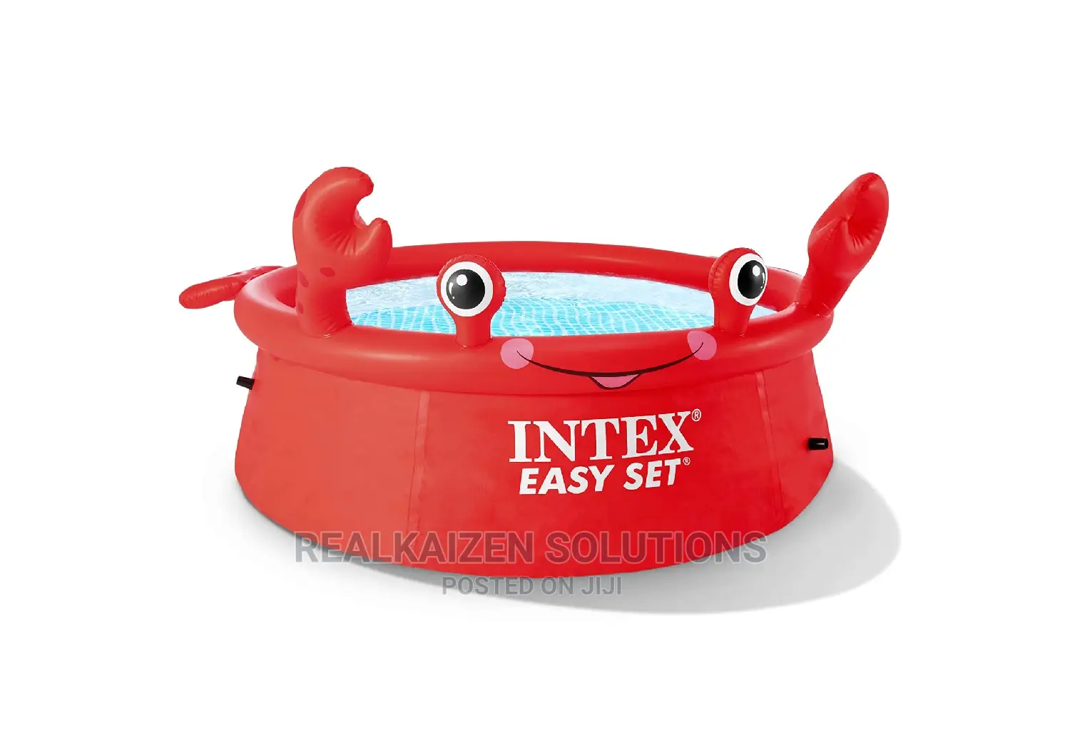INTEX Easy Set Happy Crab Inflatable Swimming Pool
1.83m
