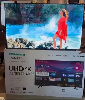 Newly Discounted Hisense 58inches Uhd4k A6series Vidaa Tv