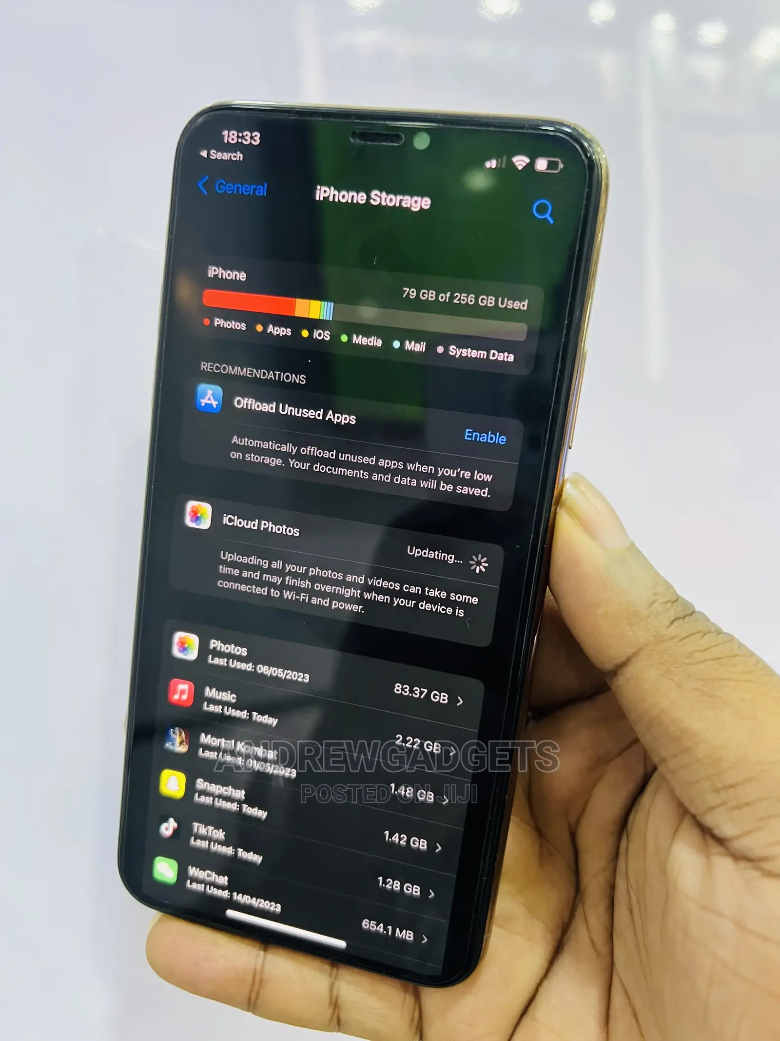 Apple iPhone 11 Pro Max 256 GB Gold