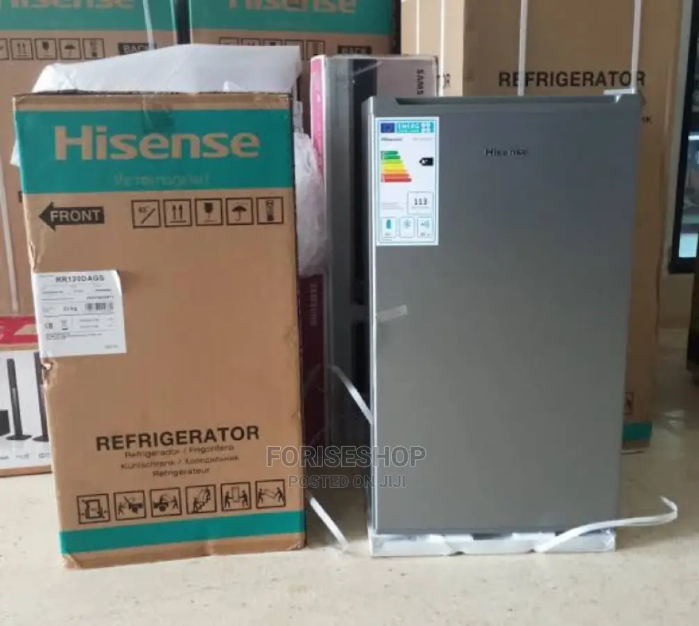 Hisense 120l Single Door Fridge 3yr Warranty New